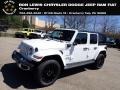 Bright White 2023 Jeep Wrangler Unlimited Sahara 4XE Hybrid