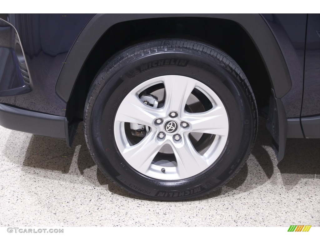 2021 RAV4 XLE AWD - Blueprint / Black photo #20