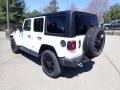 Bright White - Wrangler Unlimited Sahara 4XE Hybrid Photo No. 3