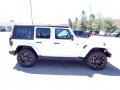 Bright White - Wrangler Unlimited Sahara 4XE Hybrid Photo No. 6
