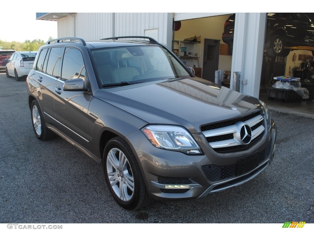 Pebble Grey Metallic 2015 Mercedes-Benz GLK 350 Exterior Photo #145910444