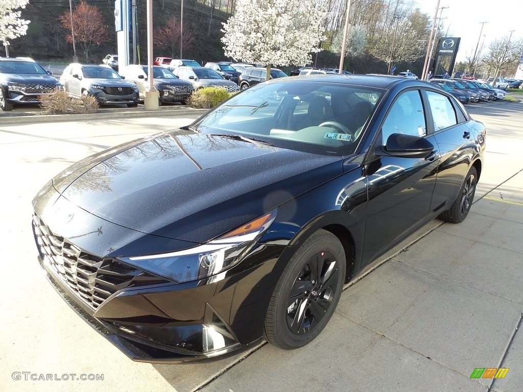 Onyx Black 2023 Hyundai Elantra SEL Exterior Photo #145910474
