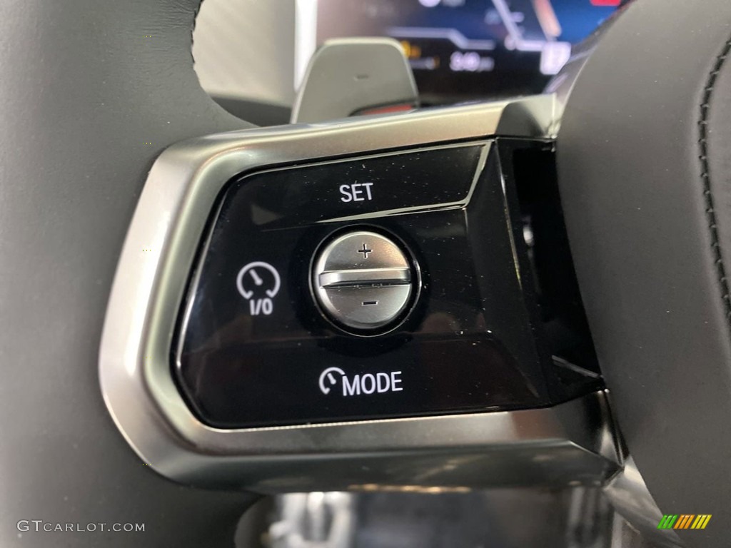 2023 BMW 7 Series 740i Sedan Black Steering Wheel Photo #145910492