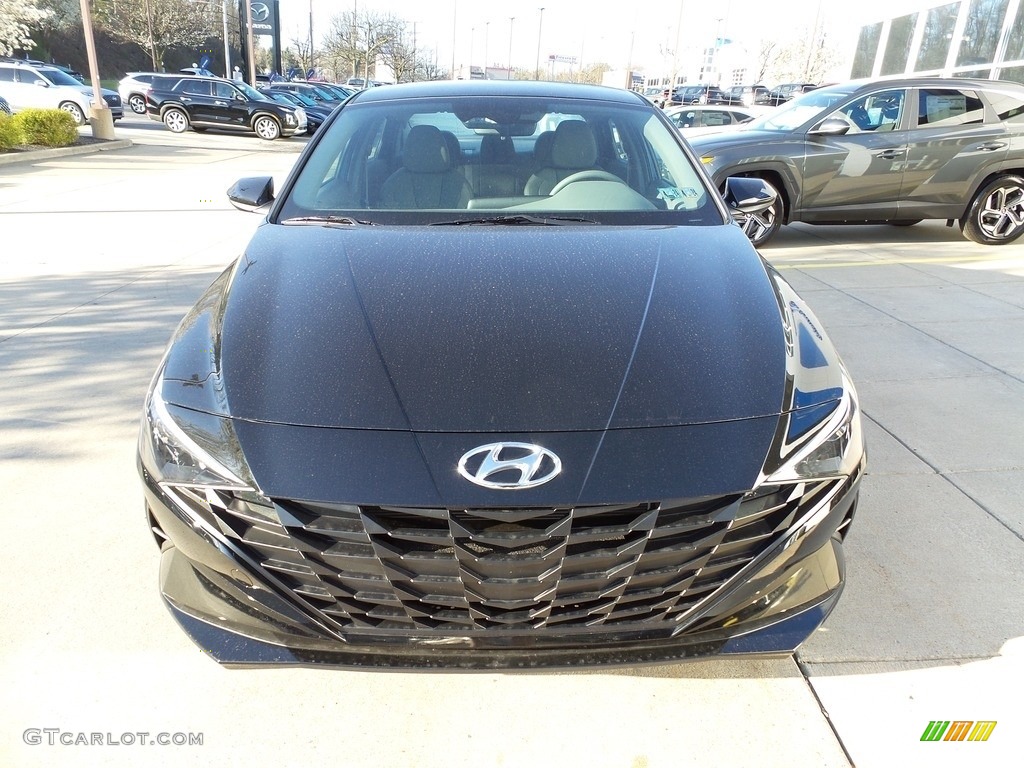 2023 Elantra SEL - Onyx Black / Medium Gray photo #7