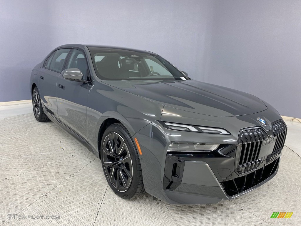 Dravit Gray Metallic 2023 BMW 7 Series 740i Sedan Exterior Photo #145910840
