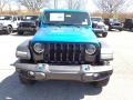 2023 Hydro Blue Pearl Jeep Wrangler Unlimited Willys 4XE Hybrid  photo #8