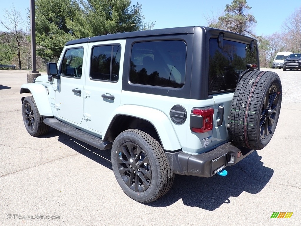 2023 Wrangler Unlimited Sahara 4XE Hybrid - Earl / Black photo #3