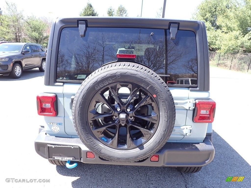 2023 Wrangler Unlimited Sahara 4XE Hybrid - Earl / Black photo #4