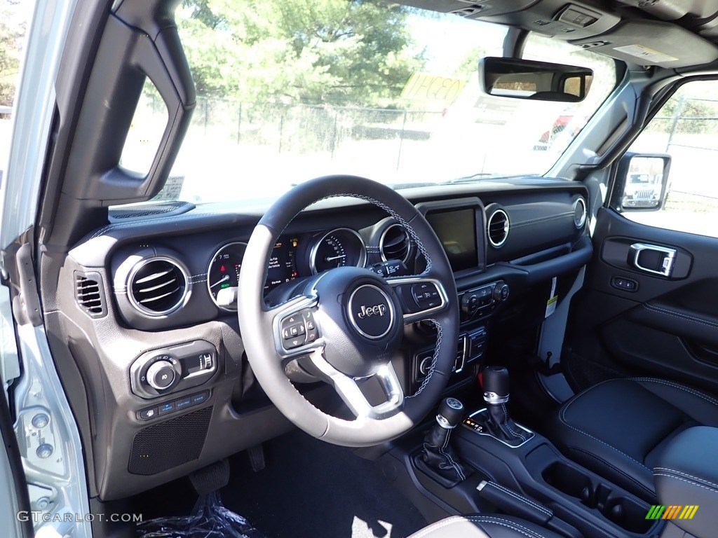 2023 Wrangler Unlimited Sahara 4XE Hybrid - Earl / Black photo #12