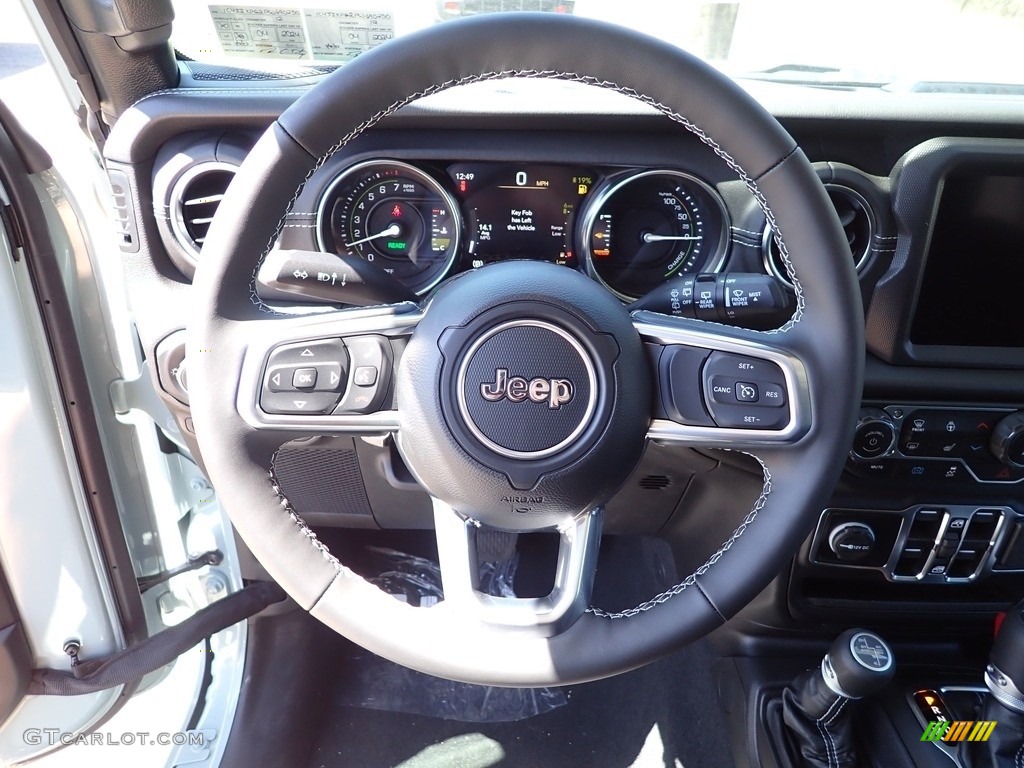 2023 Wrangler Unlimited Sahara 4XE Hybrid - Earl / Black photo #19