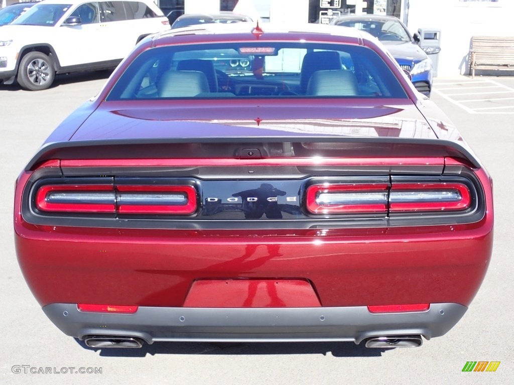 2023 Challenger SRT Hellcat JailBreak - Octane Red Pearl / Black photo #4
