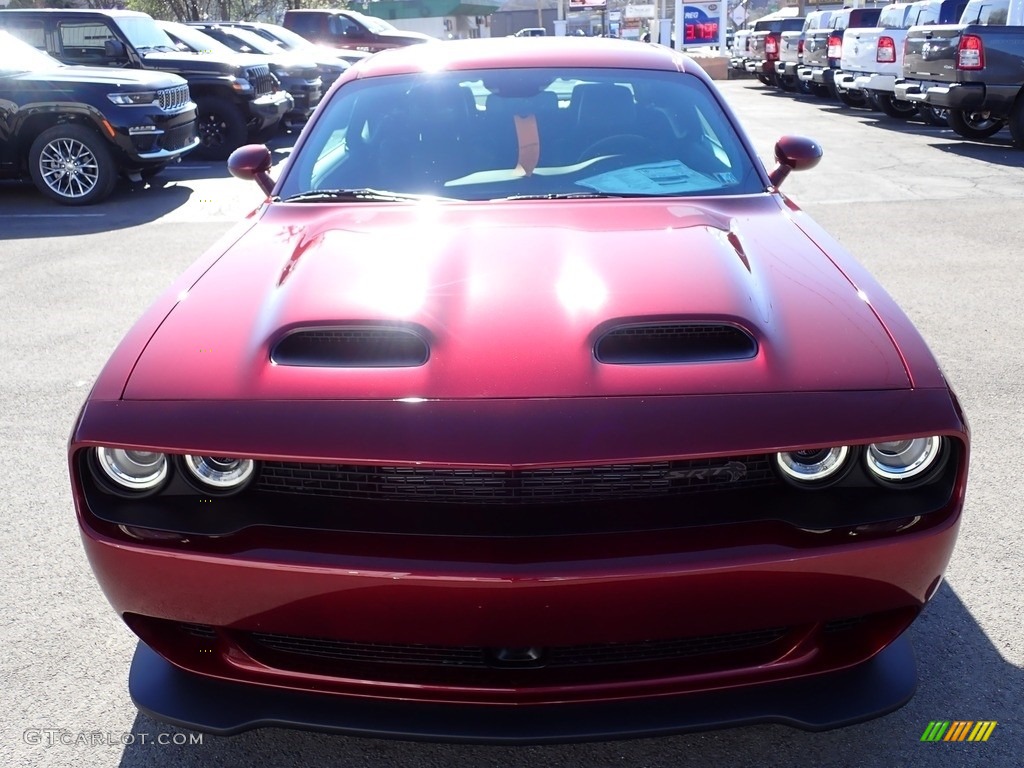 2023 Challenger SRT Hellcat JailBreak - Octane Red Pearl / Black photo #9