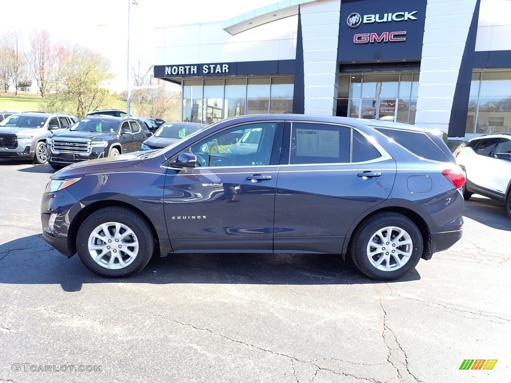 2019 Equinox LT AWD - Storm Blue Metallic / Jet Black photo #2