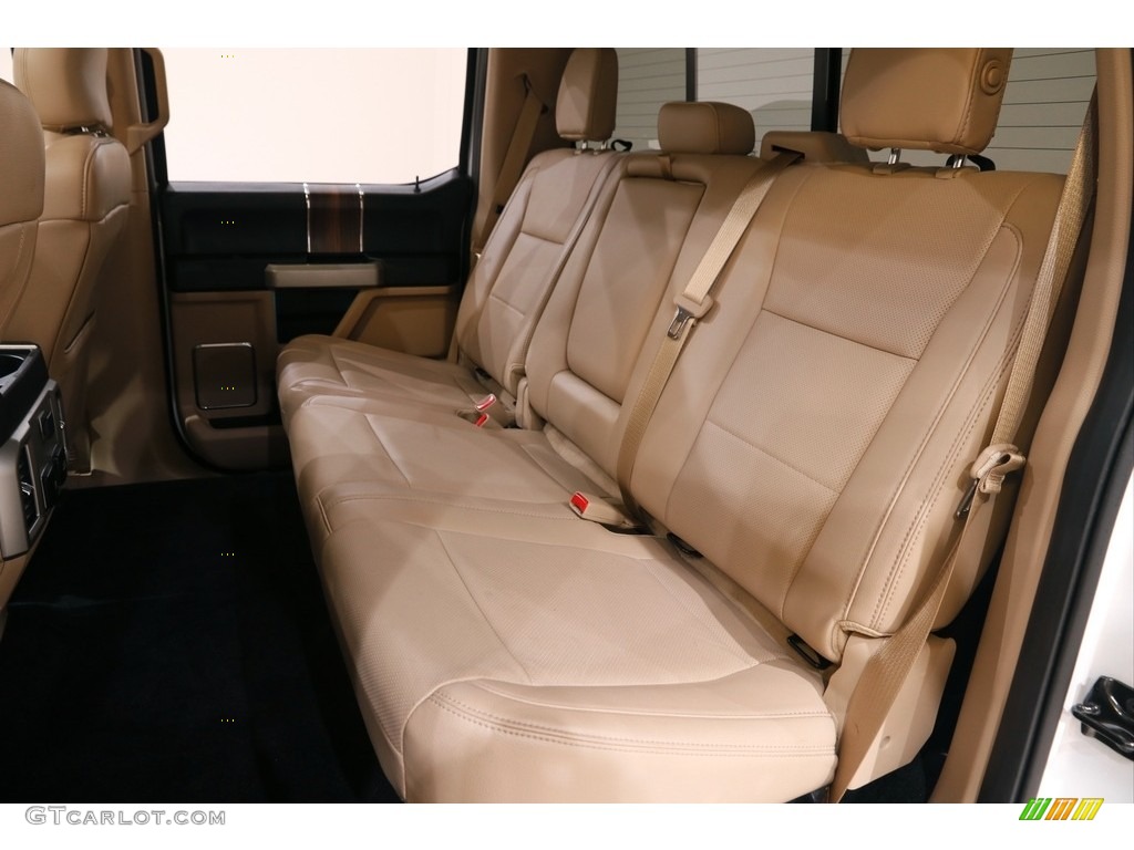 2017 F150 Lariat SuperCrew 4X4 - Oxford White / Light Camel photo #21