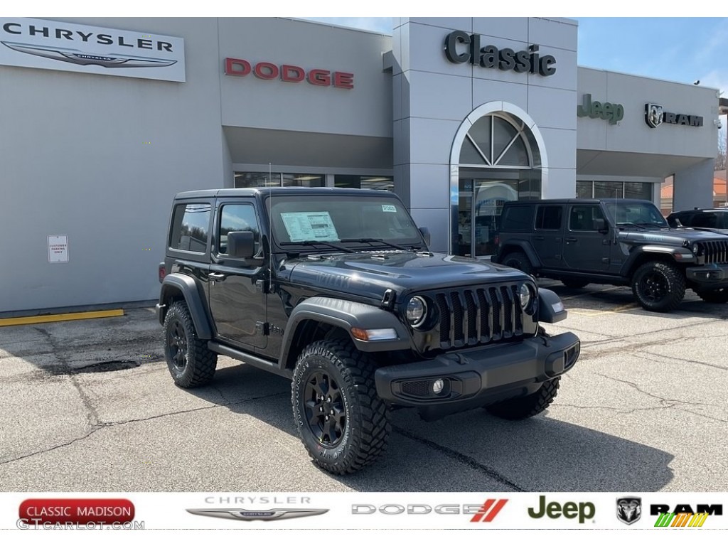 Black Jeep Wrangler