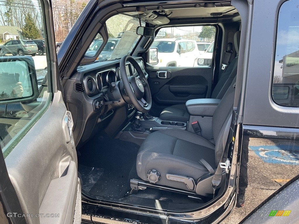 2023 Wrangler Willys 4x4 - Black / Black photo #2
