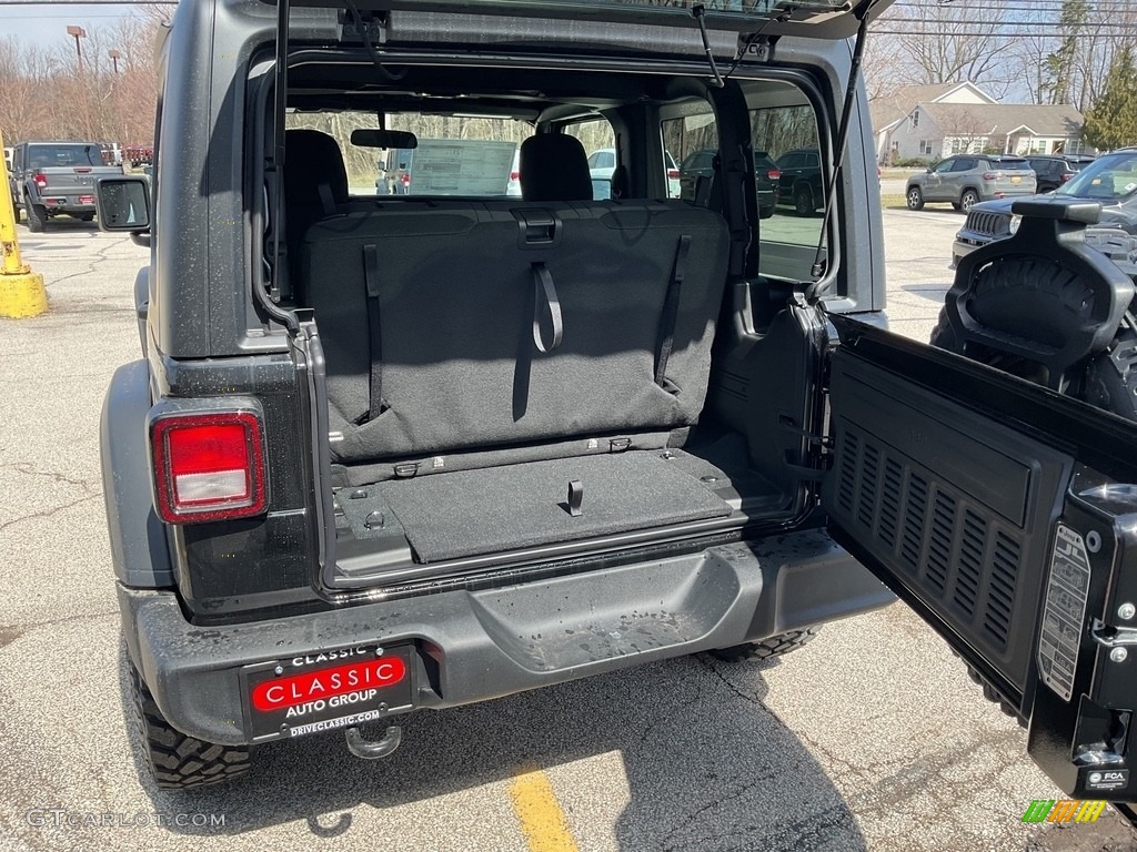 2023 Wrangler Willys 4x4 - Black / Black photo #11