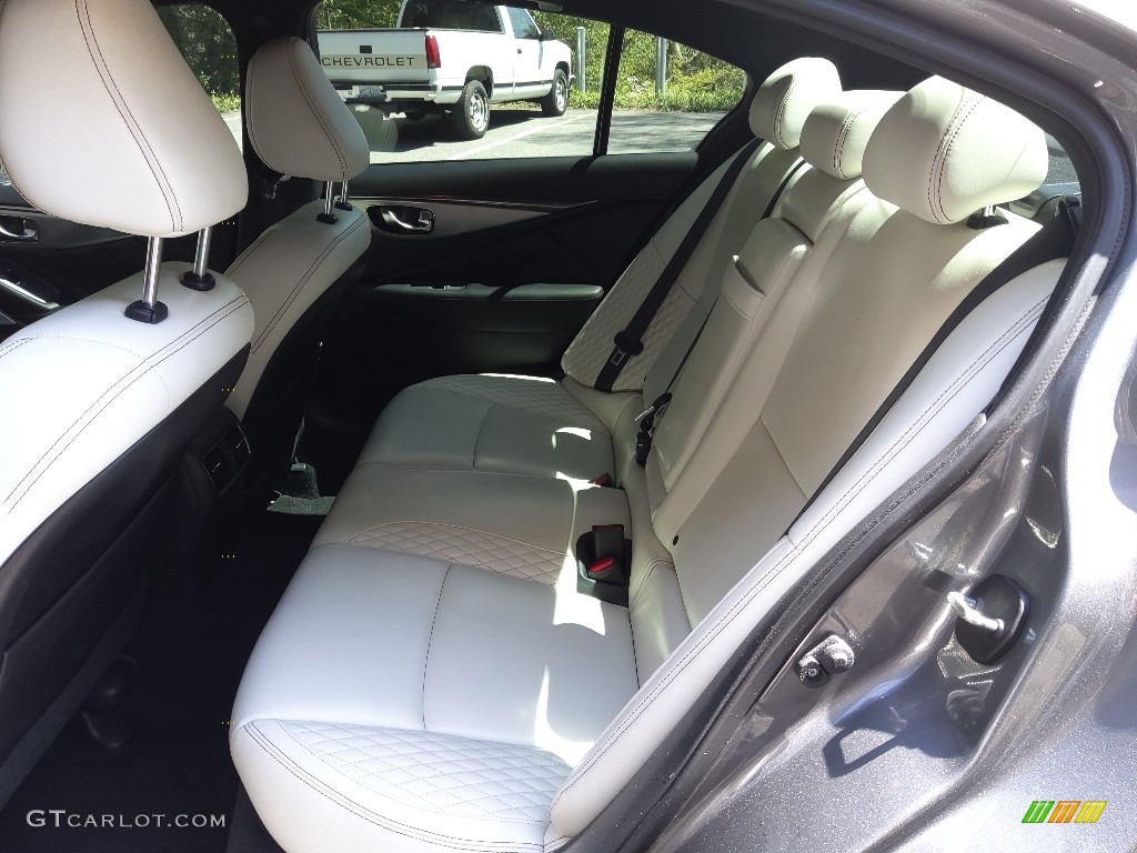 2019 Q50 3.0t AWD - Graphite Shadow / Gallery White photo #12