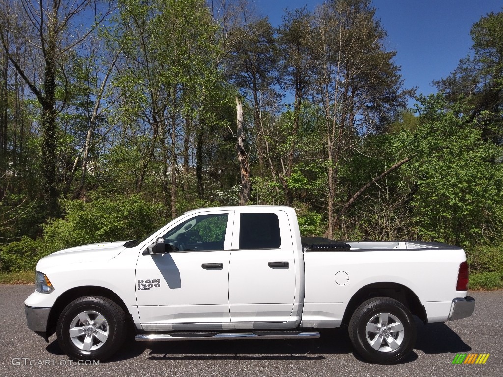Bright White 2023 Ram 1500 Classic Tradesman Quad Cab 4x4 Exterior Photo #145914551