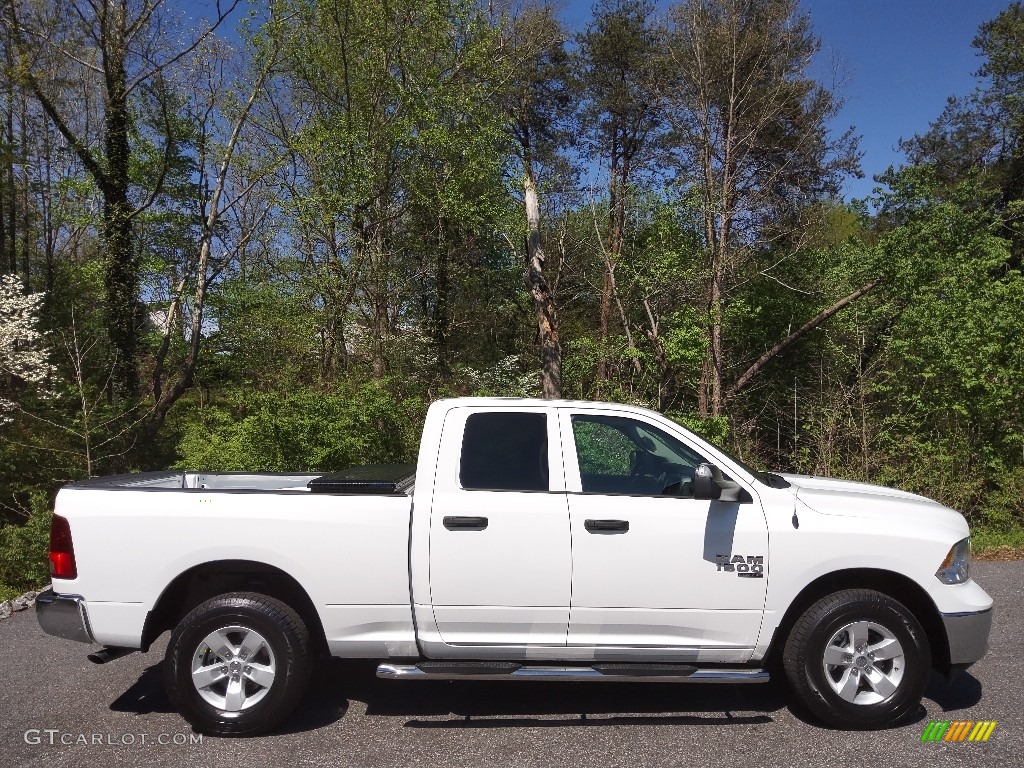Bright White 2023 Ram 1500 Classic Tradesman Quad Cab 4x4 Exterior Photo #145914563