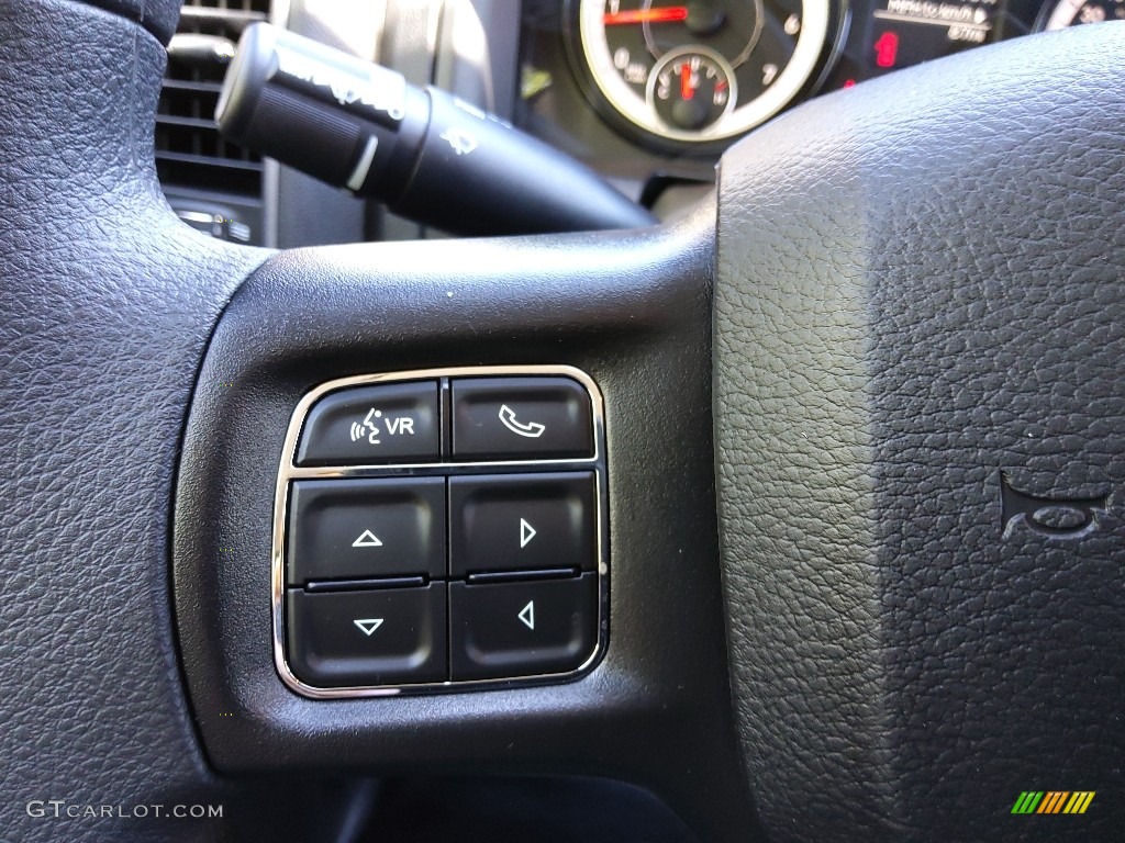 2023 Ram 1500 Classic Tradesman Quad Cab 4x4 Diesel Gray/Black Steering Wheel Photo #145914605