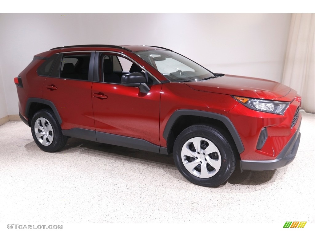2020 RAV4 LE - Ruby Flare Pearl / Black photo #1