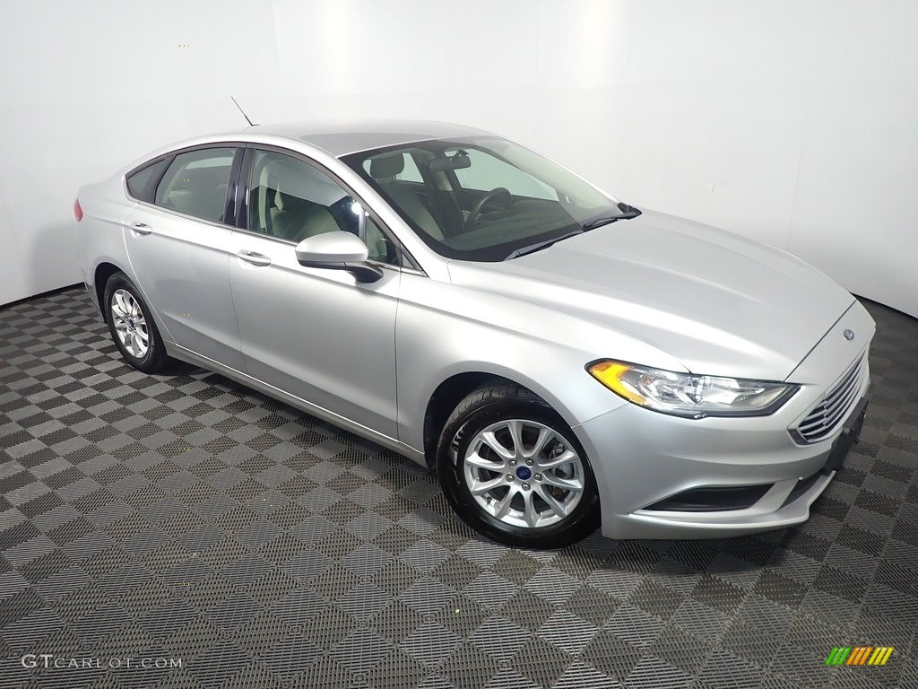 Ingot Silver 2018 Ford Fusion S Exterior Photo #145915225