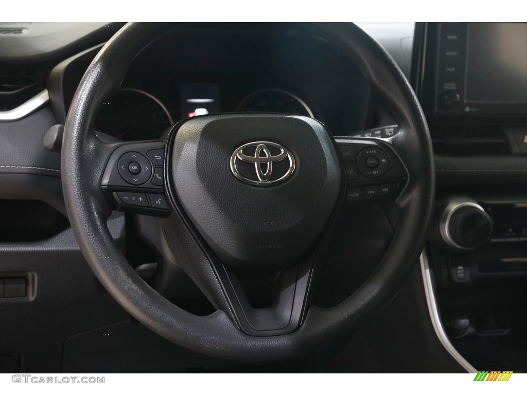 2020 RAV4 LE - Ruby Flare Pearl / Black photo #7