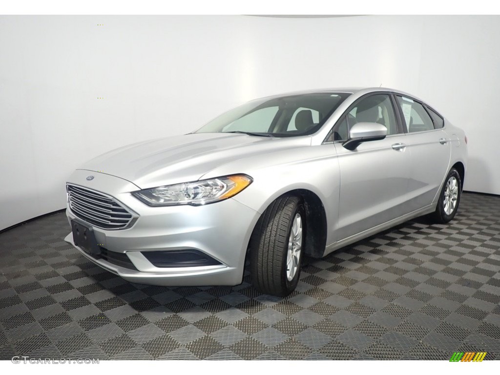 2018 Fusion S - Ingot Silver / Medium Light Stone photo #8