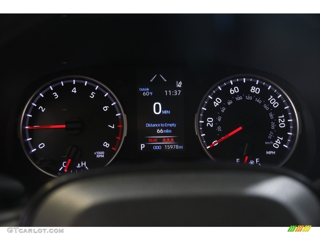 2020 RAV4 LE - Ruby Flare Pearl / Black photo #8