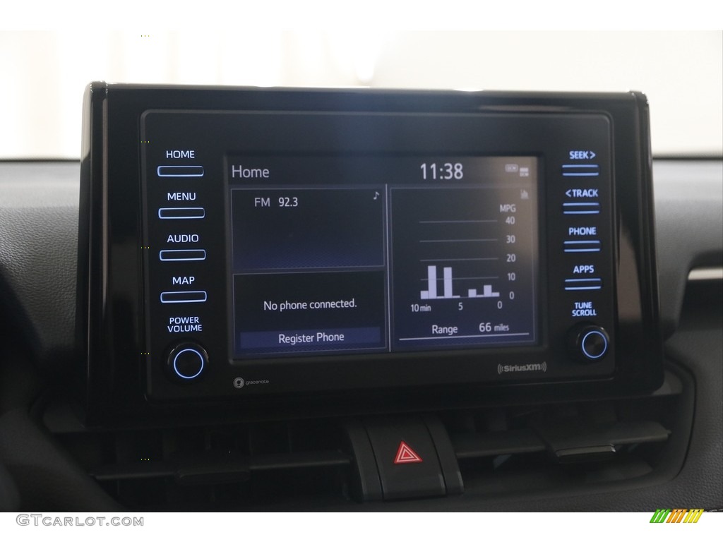 2020 RAV4 LE - Ruby Flare Pearl / Black photo #10