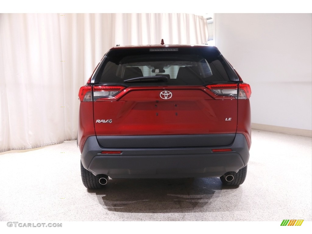 2020 RAV4 LE - Ruby Flare Pearl / Black photo #17