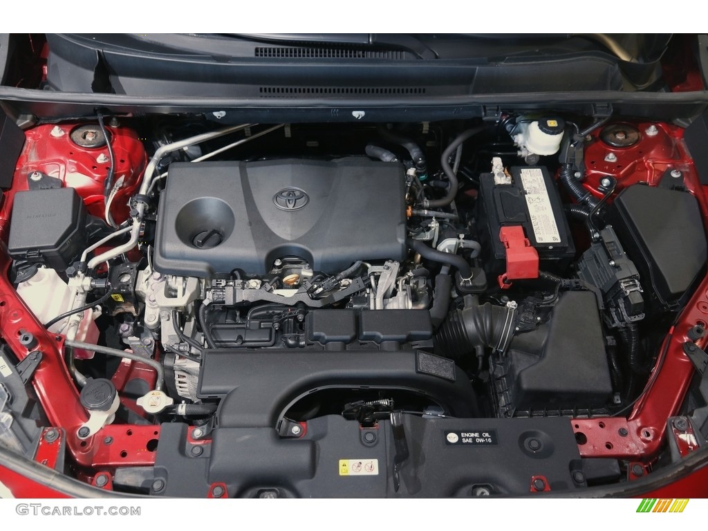 2020 RAV4 LE - Ruby Flare Pearl / Black photo #18