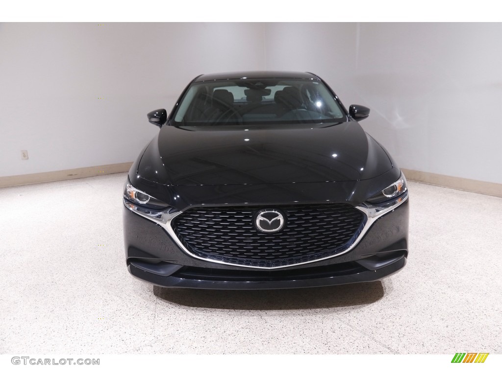 2021 Mazda3 Select Sedan - Jet Black Mica / Black photo #2