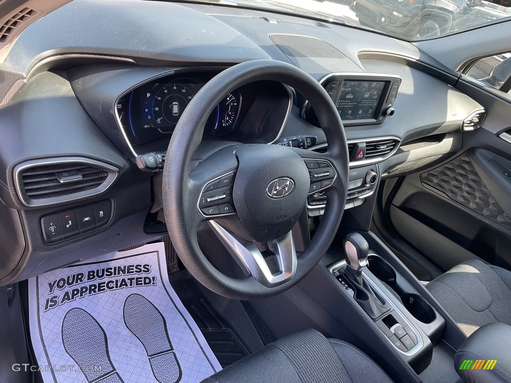 2020 Santa Fe SEL - Stormy Sea / Black photo #4