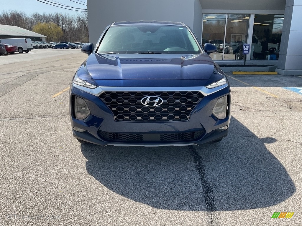 2020 Santa Fe SEL - Stormy Sea / Black photo #10