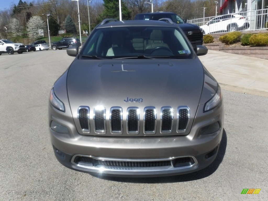 2016 Cherokee Limited 4x4 - Light Brownstone Pearl / Black/Light Frost Beige photo #12