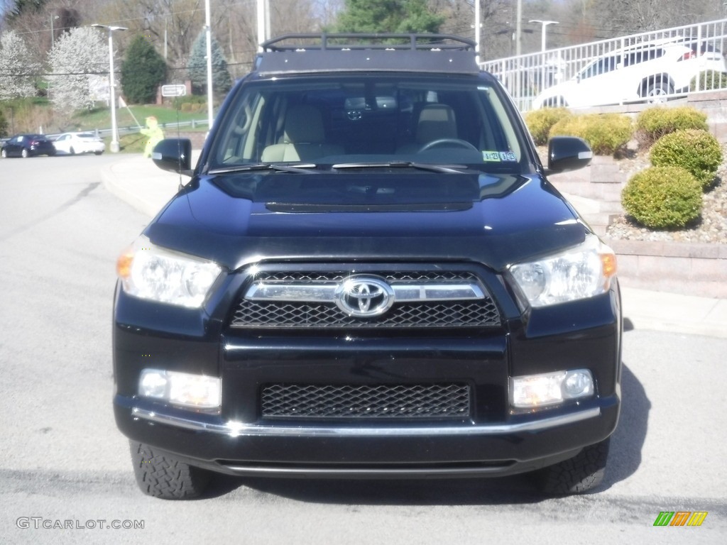 2013 4Runner SR5 4x4 - Black / Sand Beige Leather photo #12