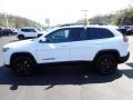 2020 Bright White Jeep Cherokee Altitude 4x4  photo #2