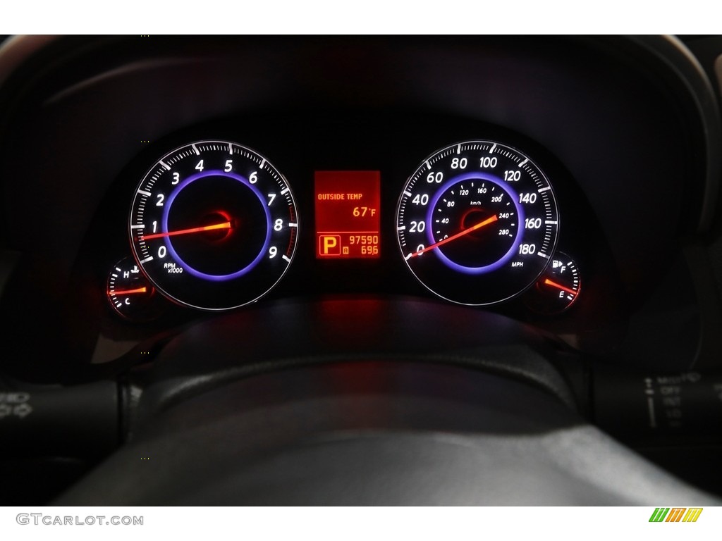 2010 FX 35 AWD - Black Obsidian / Graphite photo #8