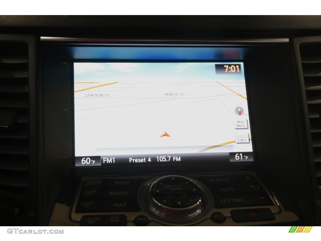 2010 FX 35 AWD - Black Obsidian / Graphite photo #11