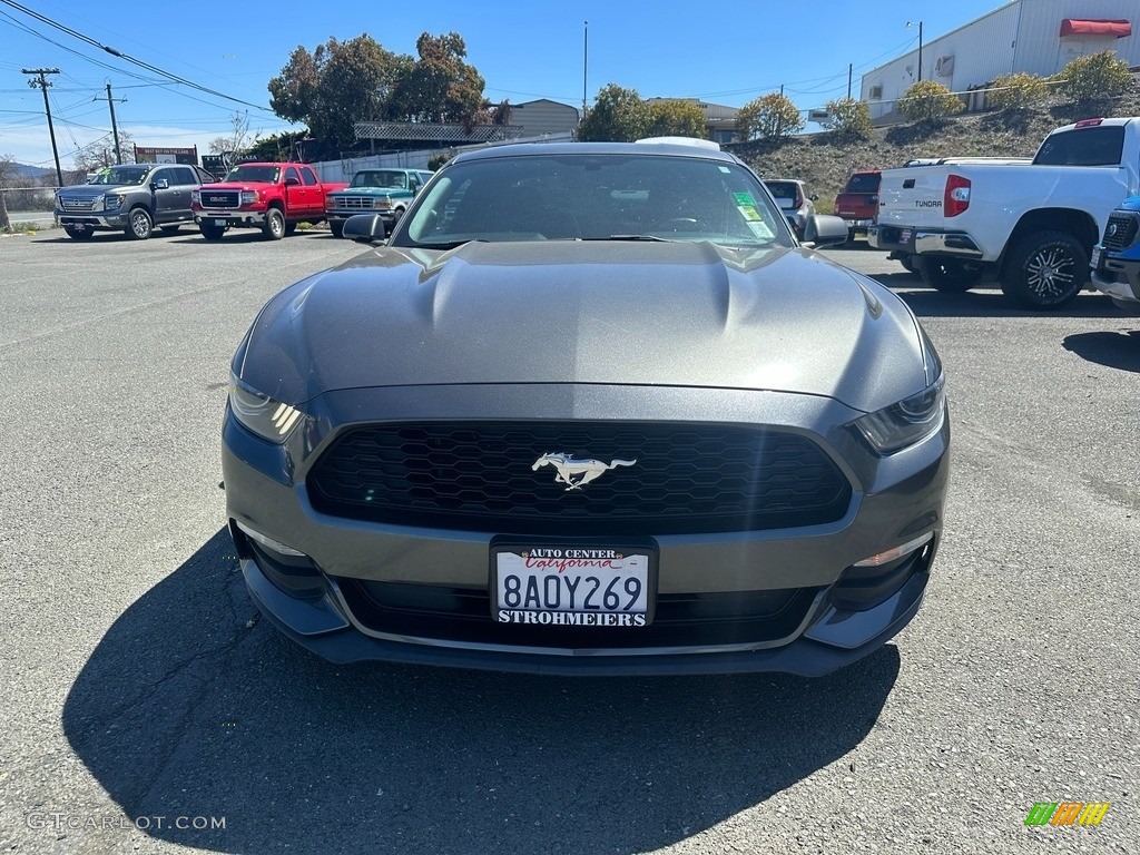 2017 Mustang V6 Coupe - Magnetic / Ebony photo #2