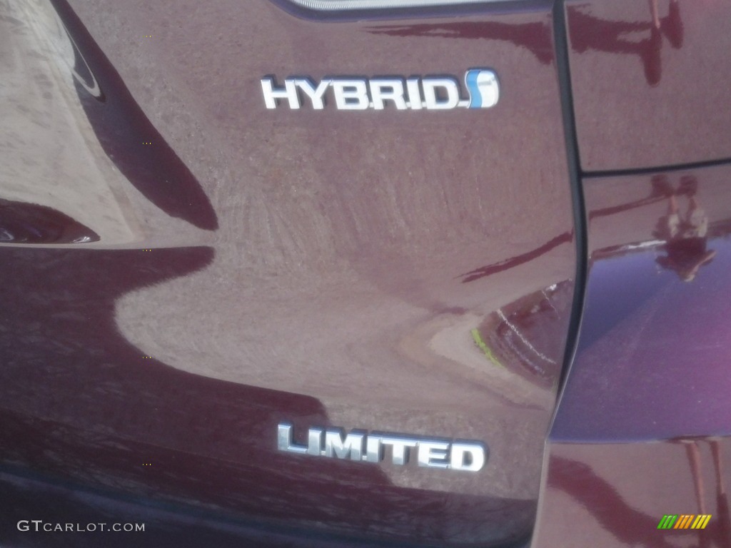 2019 Highlander Hybrid Limited AWD - Ooh La La Rouge Mica / Almond photo #18