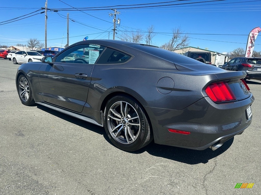 2017 Mustang V6 Coupe - Magnetic / Ebony photo #4