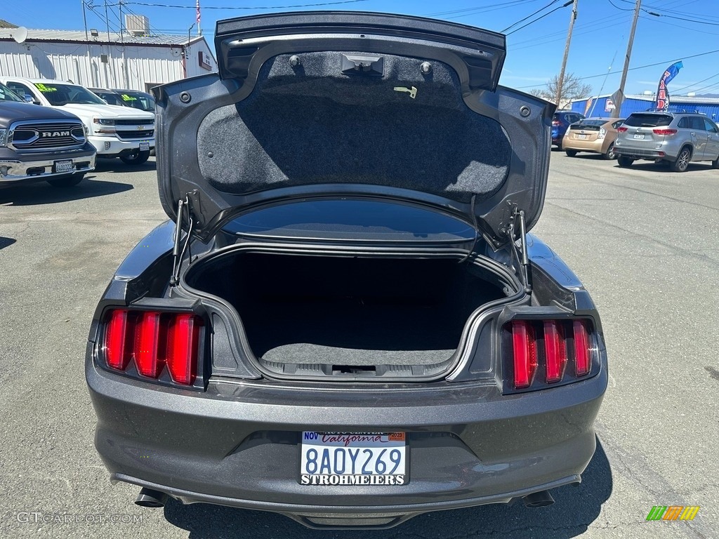 2017 Mustang V6 Coupe - Magnetic / Ebony photo #7