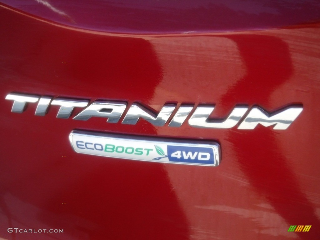 2013 Escape Titanium 2.0L EcoBoost 4WD - Ruby Red Metallic / Charcoal Black photo #19