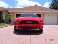 2015 Race Red Ford Mustang GT Premium Convertible  photo #2