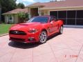 2015 Race Red Ford Mustang GT Premium Convertible  photo #6