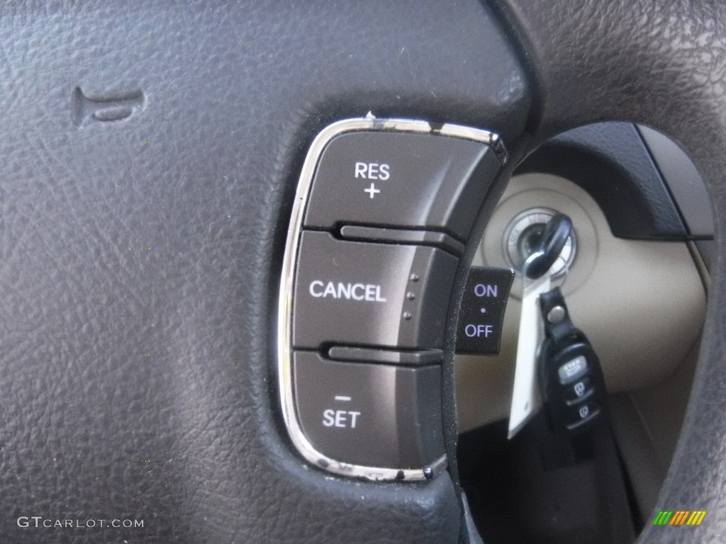 2009 Sonata GLS - Dark Cherry Red / Camel photo #6