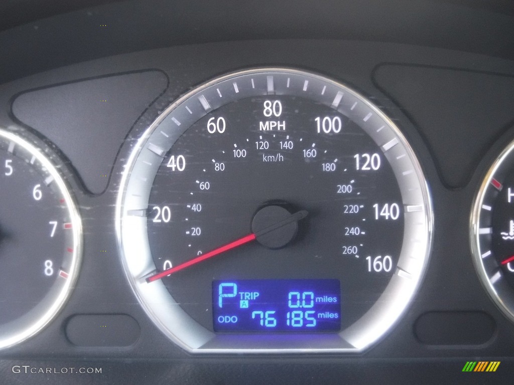 2009 Sonata GLS - Dark Cherry Red / Camel photo #30
